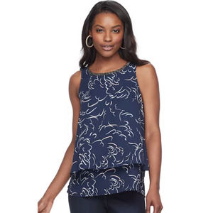 Juicy Couture Layered Tank- Medium